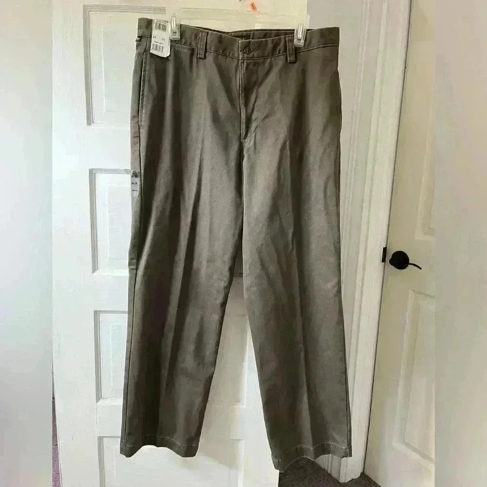 NWT Dockers brand dark khaki dress pants with‎ pockets 34x29